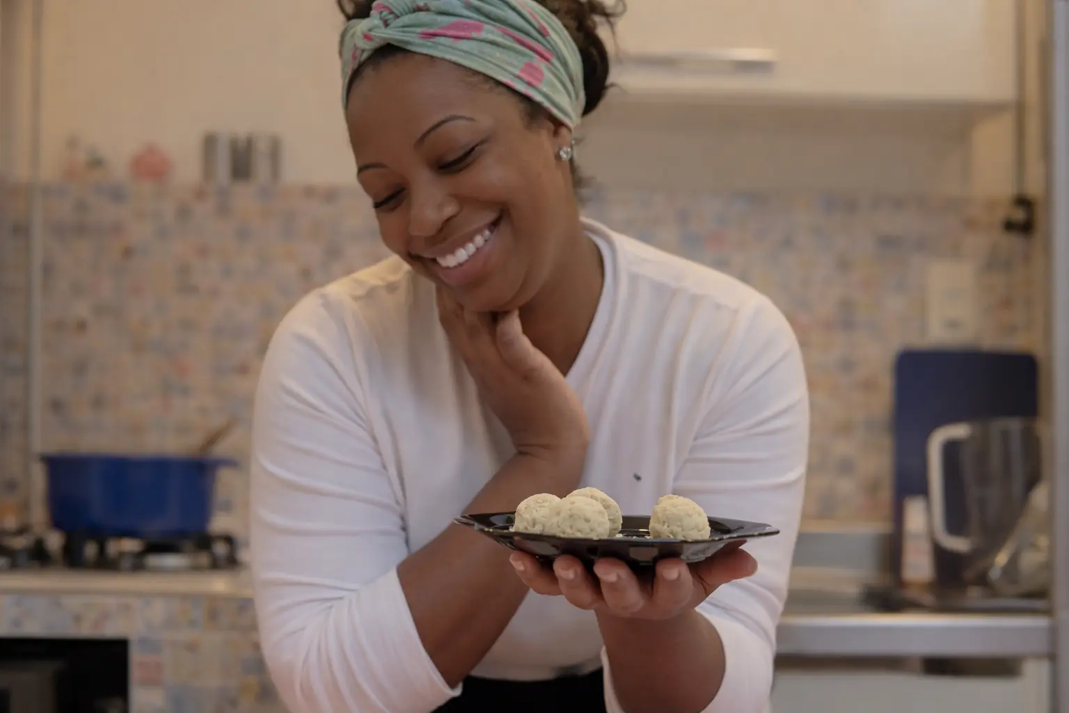 Brigadeiro milho com Jamille