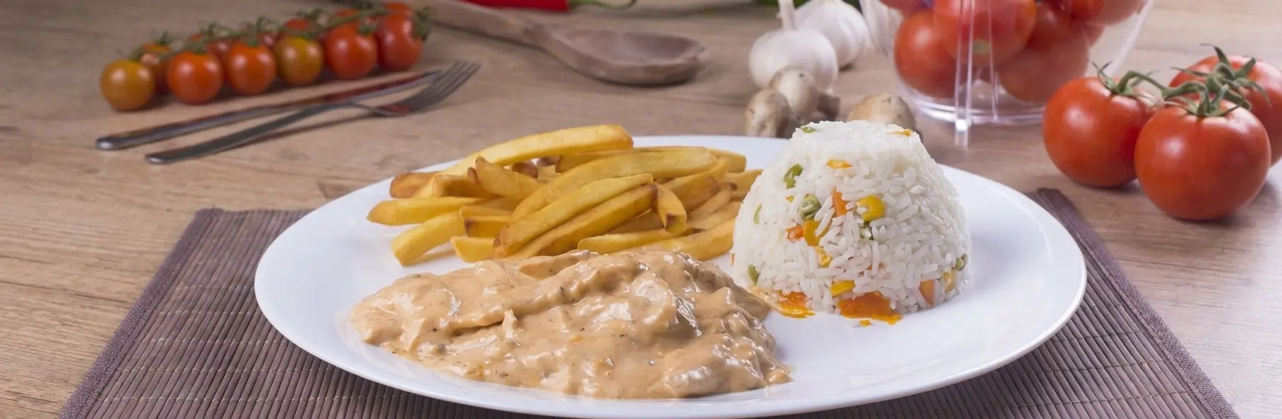 Estrogonofe de carne
