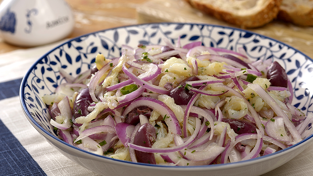 Salada de bacalhau