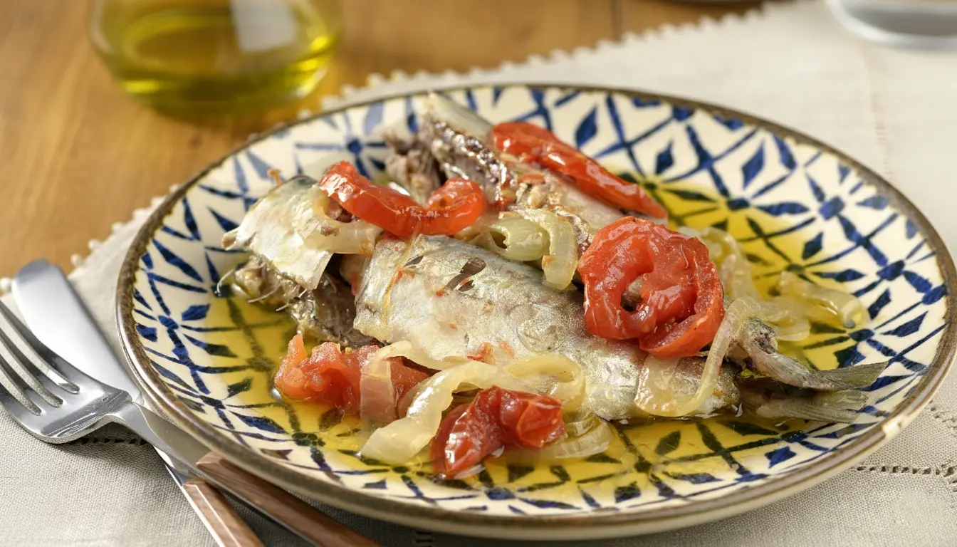 Sardinha à escabeche